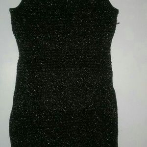 Ladies Sparkle Bodycon Mini Dress